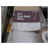 Pallet of Overstock Blinds, Tile an...