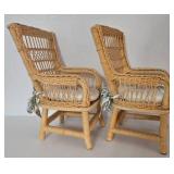 American Girl Doll Samantha Wicker Table & Chairs Set / American Girl Doll Samantha Birthday Wicker Table & Chairs Set