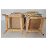 American Girl Doll Samantha Wicker Table & Chairs Set / American Girl Doll Samantha Birthday Wicker Table & Chairs Set