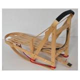 American Girl Doll Wood Dog Sled Plus and American Girl Doll Husky Figurine