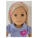My American Girl Doll with "Sweet School Dress" Outfit