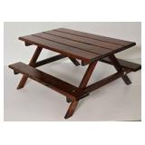 Wooden Doll Picnic Table
