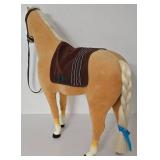 American Girl Doll Palomino Horse with Blanket & Saddle