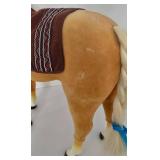 American Girl Doll Palomino Horse with Blanket & Saddle