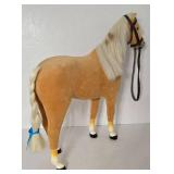 American Girl Doll Palomino Horse with Blanket & Saddle