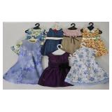 Doll Dress Selection, Including Authentic American Girl Styles