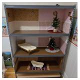 DIY Three Tier Doll House (Shelving Unit)