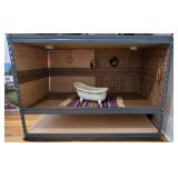 DIY Three Tier Doll House (Shelving Unit)