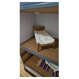 DIY Three Tier Doll House (Shelving Unit)