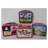 Miniature Disney Mickey/Minnie Mouse Lunch Boxes