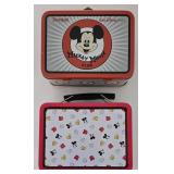 Miniature Disney Mickey/Minnie Mouse Lunch Boxes