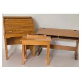 Doll Furniture, Including American Girl Doll Kitterage Roll Top Desk