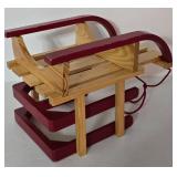 Three Doll Sleds