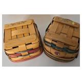 Large Collection of Longaberger and Other Baskets