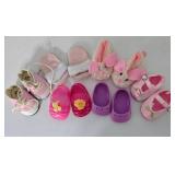 Large Selection of American Girl & Other Makers Doll Shoes