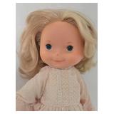 Green Metal Doll Bed + My Friend, Mandy Doll