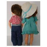 Pair of Fischer Price My Friend Dolls