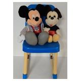 Disney Mickey Mouse Characters & Fischer Price Chair