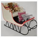 Adorable Metal American Girl Doll Sleigh & More