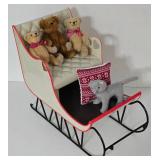 Adorable Metal American Girl Doll Sleigh & More