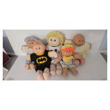 Selection of 5 Cabbage Patch Dolls