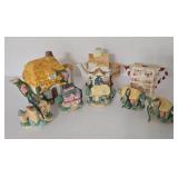 Selection of Decorative Teapots & Hallmark Teapot Ornaments