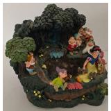 Rare Snow White & The Seven Dwarfs Water Fountain