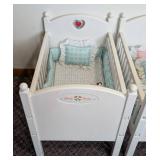 Pair of American Girl Bitty Baby Cribs