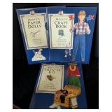 Pair of American Girl Doll Craft and Cookbook Kits