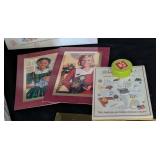 American Girl Doll Stationary Box and Accessories
