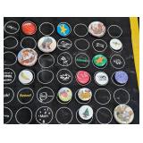 Pair of American Girl Doll Grin Pin Banners and Many Grin Pins