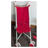 American Girl Bitty Baby Doll Stroller and Rocking Horse