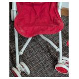 American Girl Bitty Baby Doll Stroller and Rocking Horse