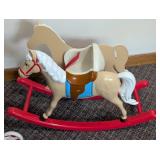American Girl Bitty Baby Doll Stroller and Rocking Horse