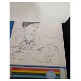 American Girl Kaya Books, Cards and Drawing Kit