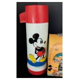Vintage Disney Mickey Mouse Lunchboxes and Thermoses