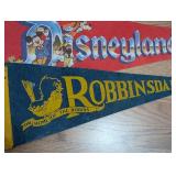 Vintage Disney and Robbinsdale Pennants
