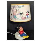 Vintage Disney Mickey Mouse Table Lamp