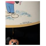 Vintage Disney Mickey Mouse Table Lamp