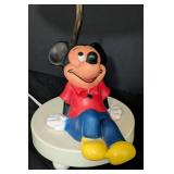 Vintage Disney Mickey Mouse Table Lamp