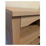 Blonde Wood Bookcase