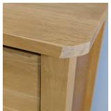 Blonde Wood Kitchen Storage Cabinet