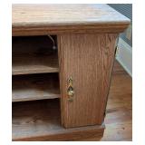 Wood Entertainment Stand