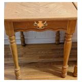 Pair of Oak Side Tables