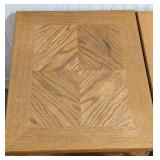 Pair of Oak Side Tables