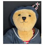 Pair of American Girl Bears including Vtg 1994 Retired Pleasant Company American Girl Teddy Bear Fully Jointed