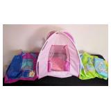 Three American Girl Doll Camping Tents
