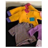 Assorted American Girl Doll Tops and Bottoms