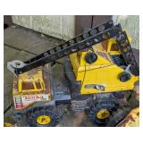 Vintage Tonka Jeep and Heavy Machinery
