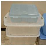 Assorted Plastic Storage Containers